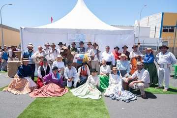 Fiesta canaria de Spar Gran Canaria en Telde (Foto TA)